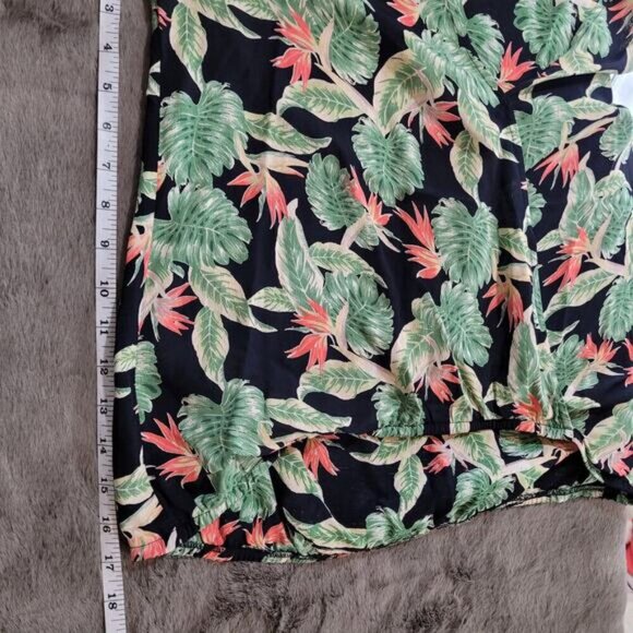 For Love & Lemons Tropical Long Sleeve Wrap‎ Blouse - Size Medium - Picture 10 of 10